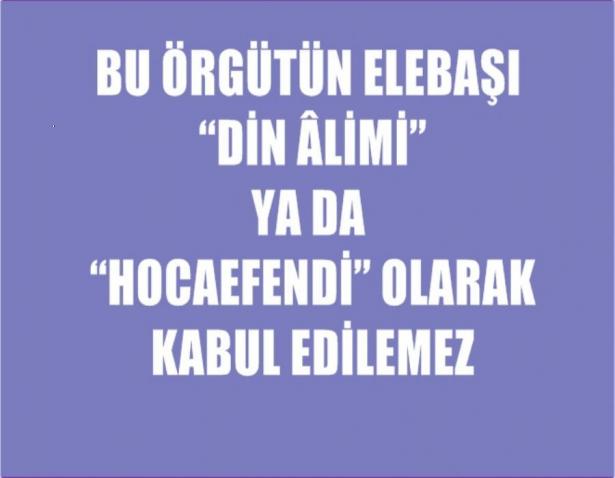 Diyanet İşleri Başkanlığının çağrısıyla Din İşleri Yüksek Kurulu Başkanlığının, Fetullahçı