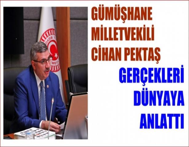 TBMM Çevre Komisyonu Başkanı ve Gümüşhane Milletvekili Cihan Pektaş, 15