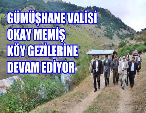 Gümüşhane Valisi Okay Memiş, 25 Ağustos 2016 Perşembe günü beraberinde