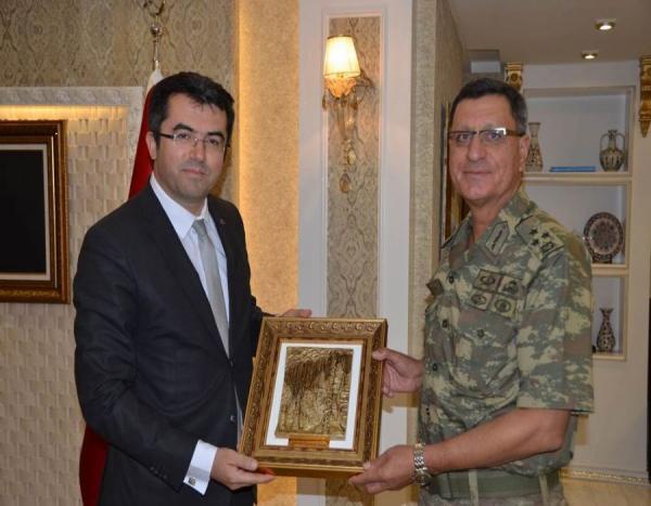 Bir dizi ziyaret ve inceleme gerçekleştirmek üzere bölgemizde bulunan Jandarma