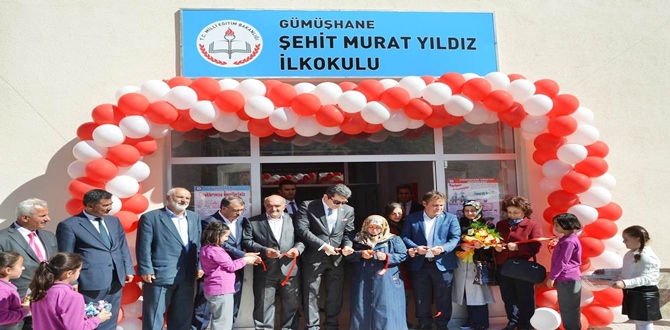 Gümüşhane il merkezi Yeni Mahalle’de inşa edilen Şehit Murat Yıldız