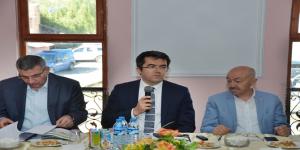 Gümüşhane Valisi Okay Memiş ve Milletvekilleri Hacı Osman Akgül ve