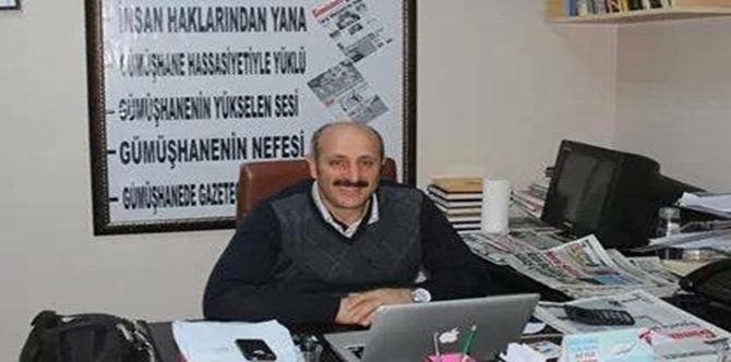 Gümüşhane Gümüşkoza Gazetesi Sahibi ve Başyazarı Hüseyin Çelik, 11 Ekim