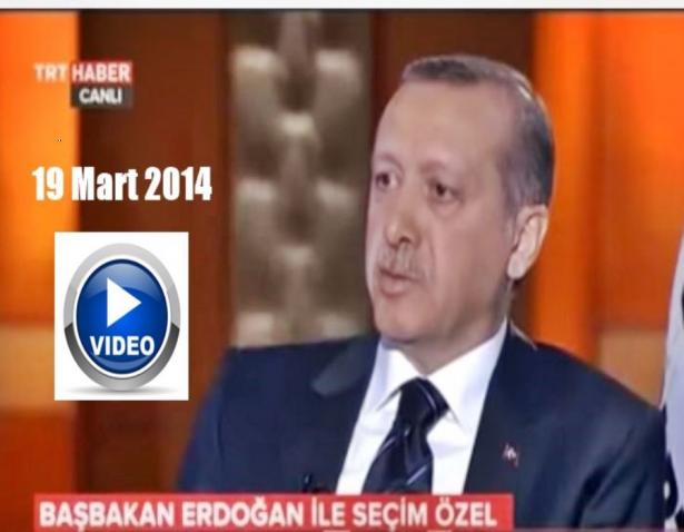 Cumhurbaşkanı Recep Tayyip Erdoğan, Başbakanlığı döneminde 19 Mart 2014 tarihinde
