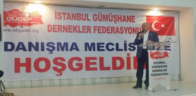 İstanbul Gümüşhane Dernekler Federasyonu (GÜDEF) tarafından 19 Kasım 2016 Cumartesi