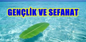 &nbsp; Gençlik gidecek. Sefahatte gitmişse, hem dünyada, hem âhirette binler