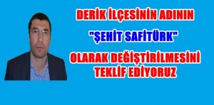 PKK’lı teröristlerin Mardin’in Derik ilçe kaymakamlık binasına saldırısı sonucu yaralanan