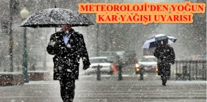 Meteoroloji, Gümüşhane ve bazı illere yoğun kar yağışı uyarısında bulundu.