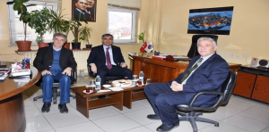 Gümüşhane İl Emniyet Müdürü Orhan Kar, Gümüşhane Kent Konseyi’ni ziyaret