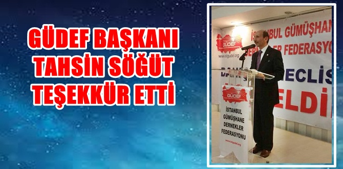İstanbul Gümüşhane Dernekler Federasyonu (GÜDEF) tarafından 19 Kasım 2016 Cumartesi