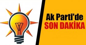 AK Parti Merkez Yönetim Kurulu’nda (MYK) alınan kararla tüm ilçe