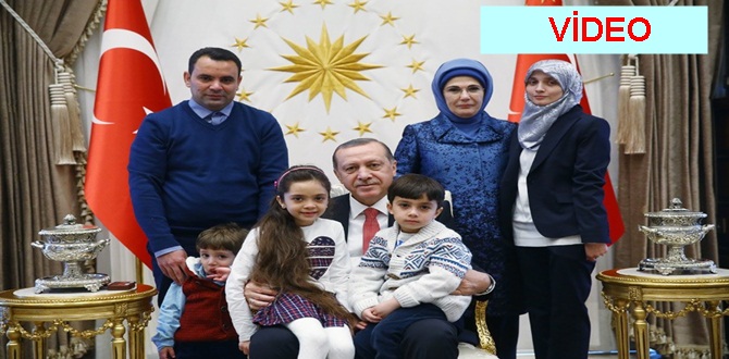 Cumhurbaşkanı Erdoğan, Halepli Bana Alabed ve Ailesini Kabul Etti Cumhurbaşkanı