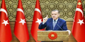 Ankara’da Cumhurbaşkanlığı Külliyesinde 14 Aralık 2016 Çarşamba günü muhtarlara hitap