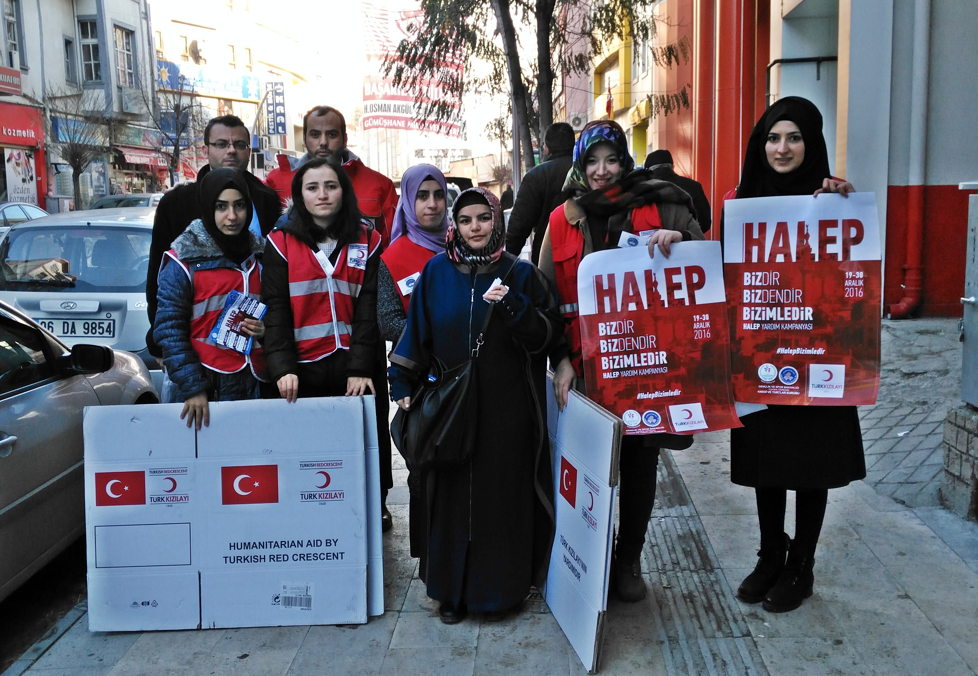 Kredi  ve Yurtlar Kurumu ile Türk Kızılayı ortak bir seferberlikle