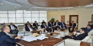 Gümüşhane Valisi Okay Memiş, Gümüşhane Milletvekili Cihan Pektaş ve Gümüşhane