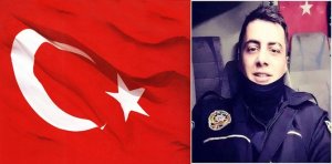 Diyarbakır’da PKK’lı teröristlerin tuzakladığı bombanın patlaması sonucu şehit olan Polis