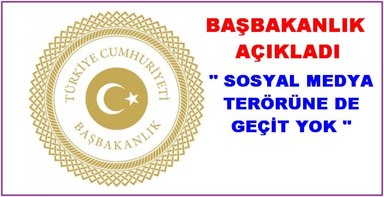 Sosyal medyada ayrımcılık içeren paylaşımlar BAŞBAKANLIK BASIN AÇIKLAMASI  31 Aralık
