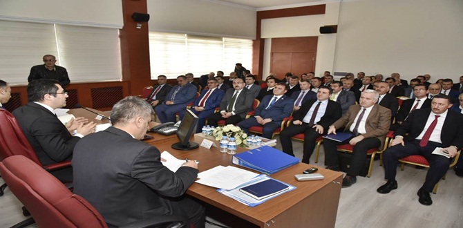 Gümüşhane’de 2017 Yılının ilk koordinasyon kurulu toplantısı 19 Ocak 2017