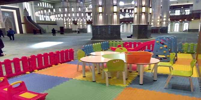 Ankara Beştepe’de bulunan Cumhurbaşkanlığı külliyesi içinde yapılmış olan ve Türkiye