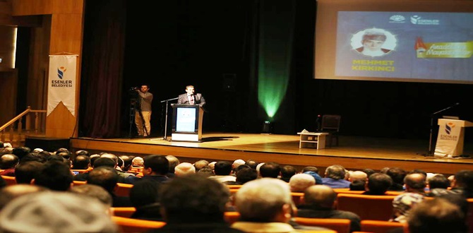 Mehmet Kırkıncı Hocaefendi, Esenler’de anıldı. Yrd. Doç. Dr. Mehmet Göktaş,