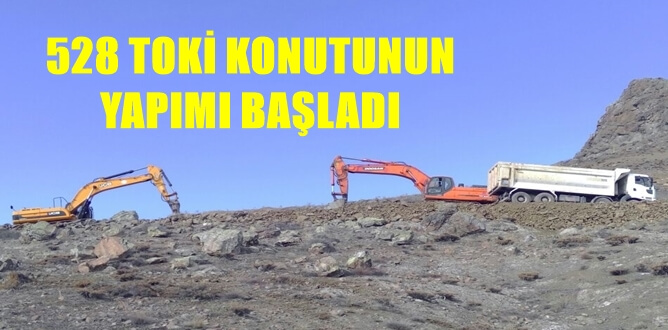 Gümüşhane Merkez ilçe Çamlıca mahallesine yapılacak olan 528 Konut’un yapılacağı