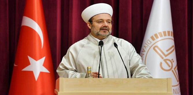Diyanet İşleri Başkanı Prof. Dr. Mehmet Görmez, 2.2.2017 perşembe günü “Mesleğe