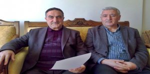 Yönetim Kurulu Başkanı Muharrem Aşkın ve Yönetim Kurulu Üyesi Hasan