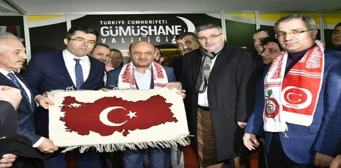 Milli Savunma Bakanımız ve Gümüşhaneli hemşehrimiz Fikri Işık, Ankara Atatürk