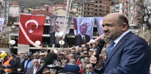 Milli Savunma Bakanı Fikri Işık, bir dizi temel atma, açılış