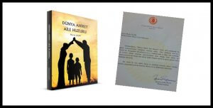 Türkiye Diyanet Vakfı Yayınları tarafından yayımlananan “DÜNYA AHİRET AİLE HUZURU”