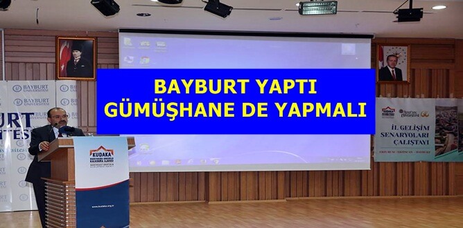 Bayburt Üniversitesi’nde ‘İl Gelişim Senaryoları Çalıştayı’ düzenlendi. Kuzey Doğu Anadolu