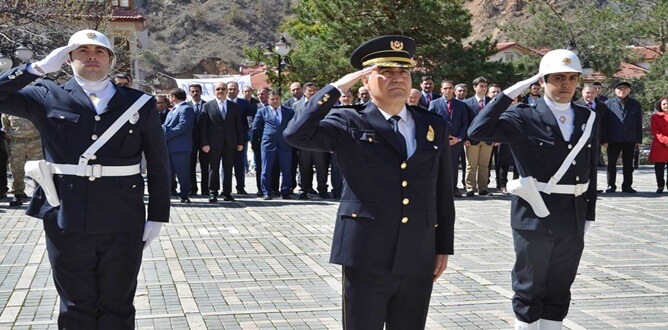 Türk Polis Teşkilatının 172. kuruluş yıldönümü, 10 Nisan 2017 Pazartesi