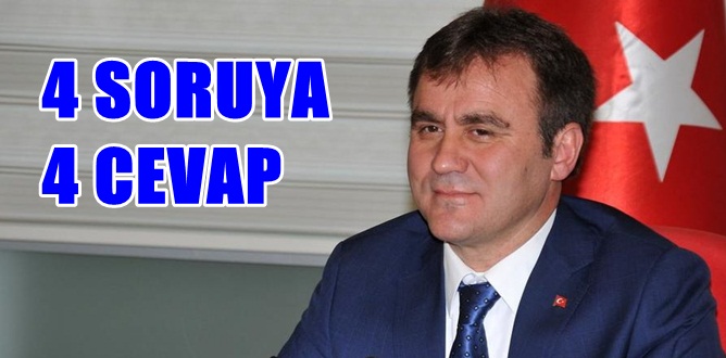 Gümüşhane Belediye Başkanı Ercan Çimen 24 Nisan 2017 Pazartesi günü