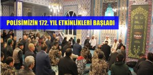 Gümüşhane İl Emniyet Müdürlüğü tarafından Türk Polis Teşkilatının 172. Kuruluş