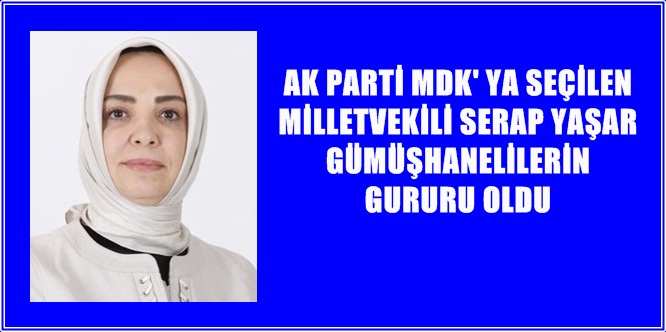 AK Parti İstanbul milletvekili ve AK Parti Genel Merkez MDK
