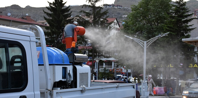 Gümüşhane Belediyesi, Ramazan ayının gelmesiyle birlikte şehir merkezinin daha güzel