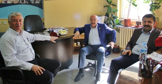 AK Parti Gümüşhane Milletvekili Hacı Osman Akgül ve AK Parti