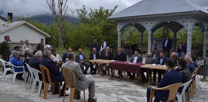 Gümüşhane’nin Torul ilçe Kaymakamı Mustafa Karali, Torul ilçesinde daha önce