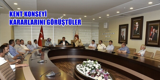 Gümüşhane Belediye Meclisi Ağustos ayı toplantıları 7 Ağustos 2017 Pazartesi