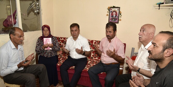 Gümüşhane Belediye Başkanı Ercan Çimen ve Torullular Dernek Başkanı Mümin