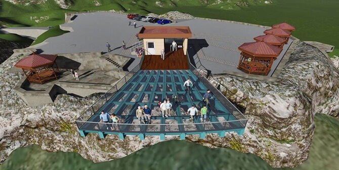 Trabzon Orman Bölge Müdürlüğü facebook hesabından Türkiye’nin en yüksek cam