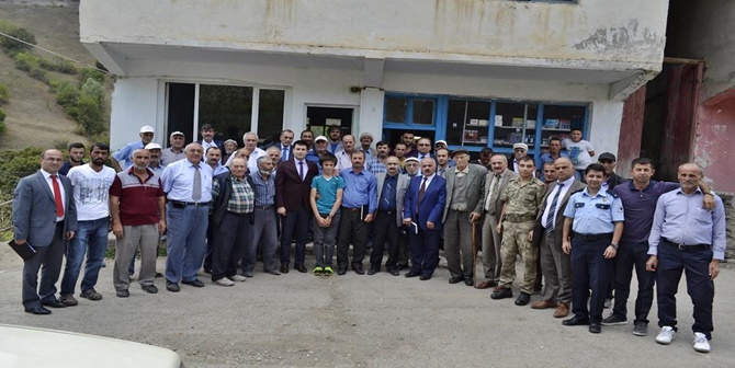 Torul köylerinde düzenlenen halk toplantılarının 7.si  22 Eylül 2017 Cuma