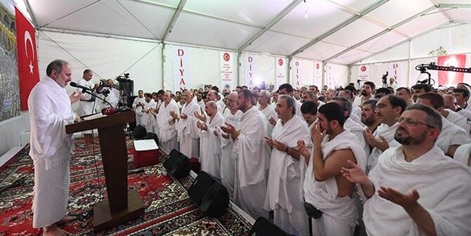 Diyanet İşleri Başkan Vekili Dr. Ekrem Keleş’in 31.08.2017 tarihinde  Arafat’ta