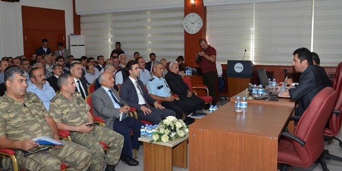 2017-2018 eğitim-öğretim yılında Gümüşhane’deki okullarda alınacak güvenlik tedbirleri, Vali Okay