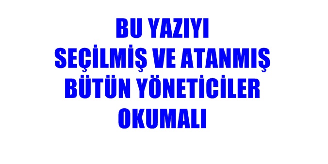 MUSTAFA AKDEMİR’İN KÖŞE YAZISI Ortak akıl; kısaca bir kişinin kendi