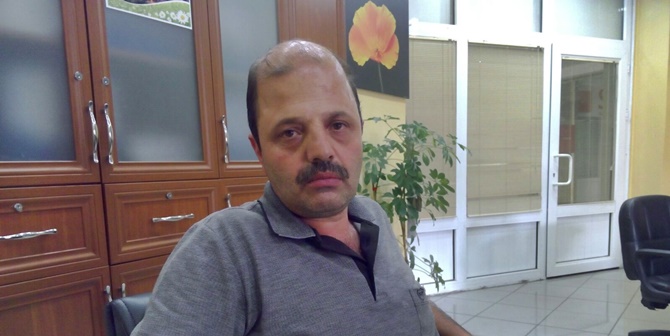 Gümüşhane’nin en büyük mahallesi olan Karaer mahallesi Muhtarı Mehmet Kutman,