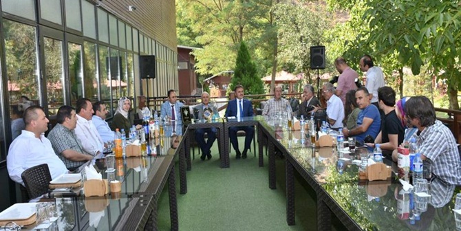 Gümüşhane Belediye Başkanı Ercan Çimen, 18 Eylül 2017 Pazartesi günü