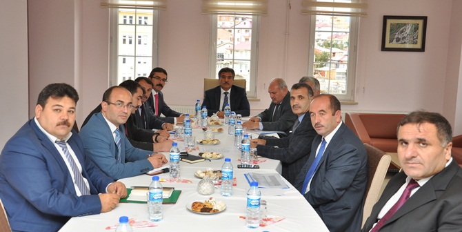 2017-2018 Eğitim Öğretim Yılının Gümüşhane İlçe Milli Eğitim Müdürleri değerlendirme