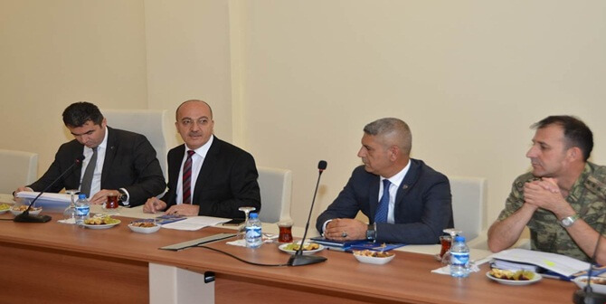 Gümüşhane Üniversitesi 2017-2018 Yılı Güvenlik Koordinasyon Toplantısı, Gümüşhane Valisi Okay