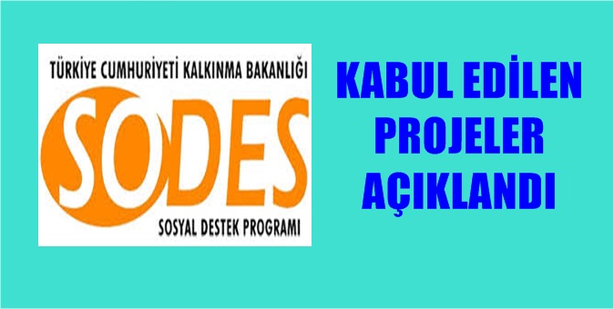 Kalkınma Bakanlığı tarafından SODES uygulamaları kapsamında 2017 yılı için Gümüşhane